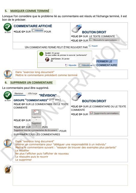 Support de cours Word 2019 longs documents