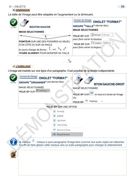 Support de cours Word 2019 longs documents