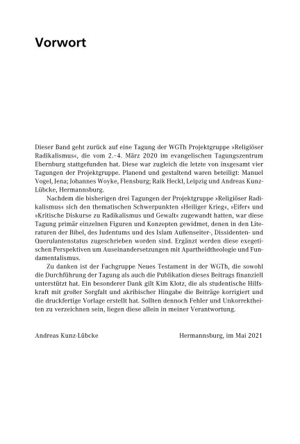 Andreas Kunz-Lübcke: Dissidenten, Außenseiter und Querulanten (Leseprobe)