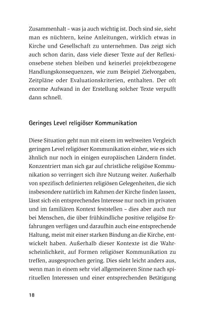 Gerhard Wegner: Substanzielles Christentum (Leseprobe)