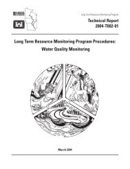 Long Term Resource Monitoring Program Procedures: Water Quality ...