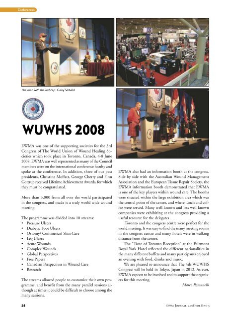 read all about it inside the ewma university conference model