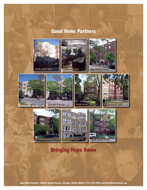 Good News Partners 2011 Annual Report