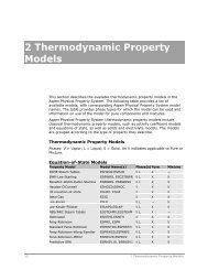 2 Thermodynamic Property Models