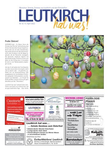 Leutkirch hat was 13.04.2022