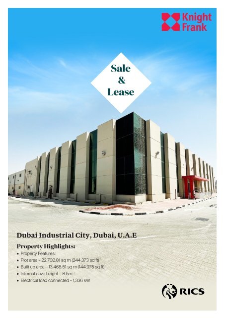 Dubai Industrial Park Property Brochure 