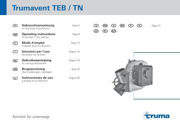 Trumavent TEB / TN - Bailey Caravans