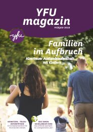 YFU magazin Frühjahr 2018