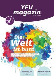 YFU magazin Winter 2017