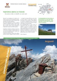 Proposition de Course 04.2022 – Aspirations alpines au Calanda