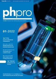 phpro – Prozesstechnik für die Pharmaindustrie 01.2022