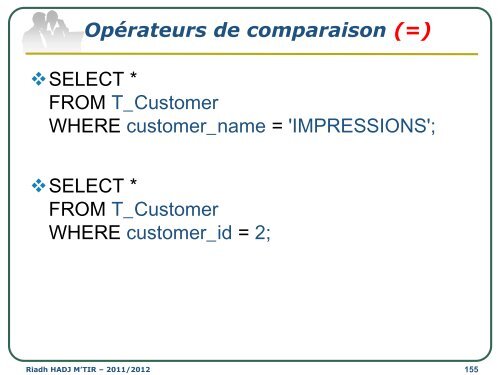 Cours SGBD LAI2 - Institut supérieur d'informatique de Mahdia