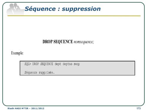 Cours SGBD LAI2 - Institut supérieur d'informatique de Mahdia