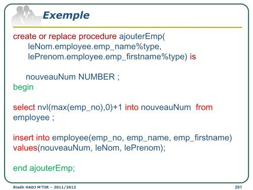 Cours SGBD LAI2 - Institut supérieur d'informatique de Mahdia