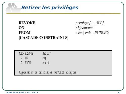 Cours SGBD LAI2 - Institut supérieur d'informatique de Mahdia