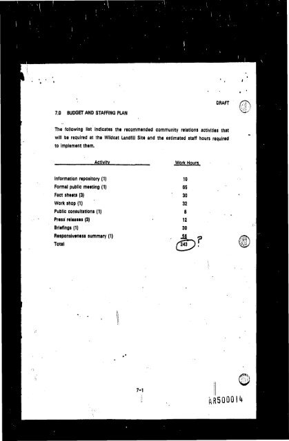 Community Relations Plan - September 1984 (PDF) - US ...