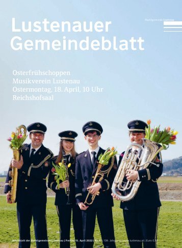 Lustenauer Gemeindeblatt Nr. 15 | Freitag 15. April 2022
