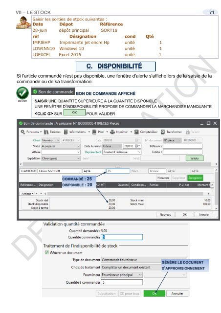 Support de cours Sage gestion commerciale I7