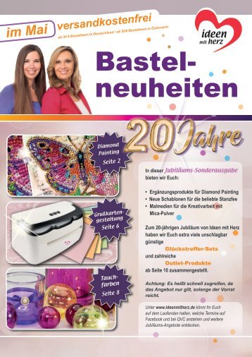 Sonder-Bastelnews Mai 2022