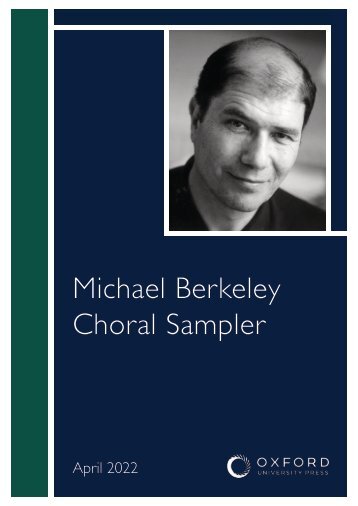 Michael Berkeley choral sampler