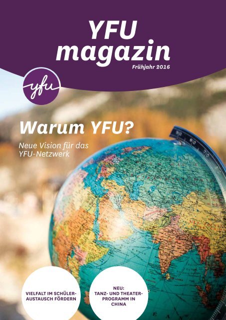 YFU magazin Frühjahr 2016