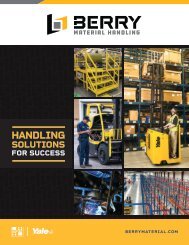 Berry Material Handling Capabilities