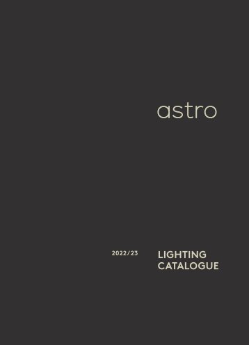 Astro - Lighting Catalogue 2022/23