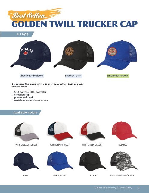 Newfoundland Headwear 2022