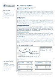 TNI ASSET MANAGEMENT TNI UA