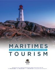 Maritimes Tourism Catalogue 2022