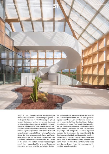  architektur FACHMAGAZIN Ausgabe 2 2022