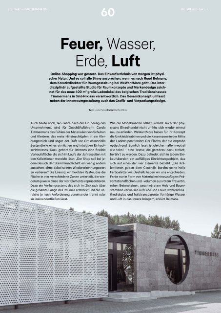  architektur FACHMAGAZIN Ausgabe 2 2022