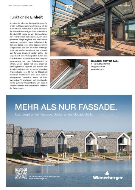  architektur FACHMAGAZIN Ausgabe 2 2022