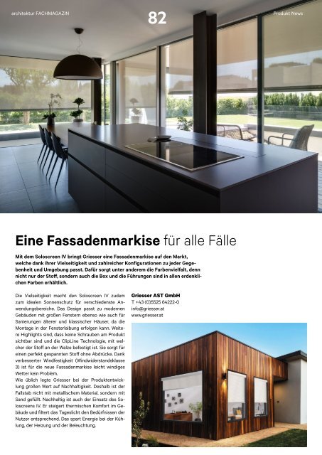  architektur FACHMAGAZIN Ausgabe 2 2022