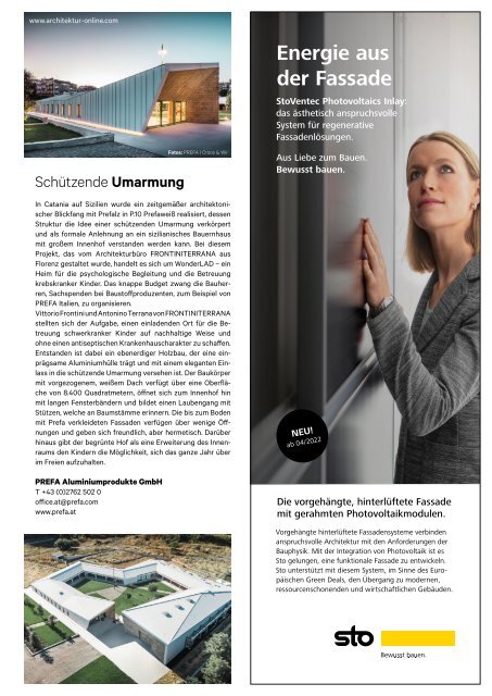  architektur FACHMAGAZIN Ausgabe 2 2022