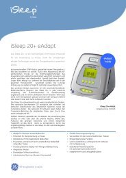 iSleep 20+ eAdapt (188kb) - TNI medical AG