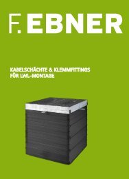 kabelschächte asfinag - Friedrich Ebner Gmbh