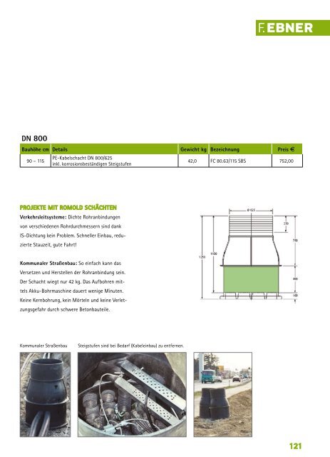 kabelschächte asfinag - Friedrich Ebner Gmbh