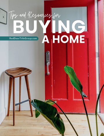 Buying A Home - Red Door Title