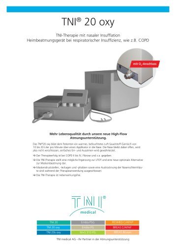 TNI ® 20 oxy - TNI medical AG