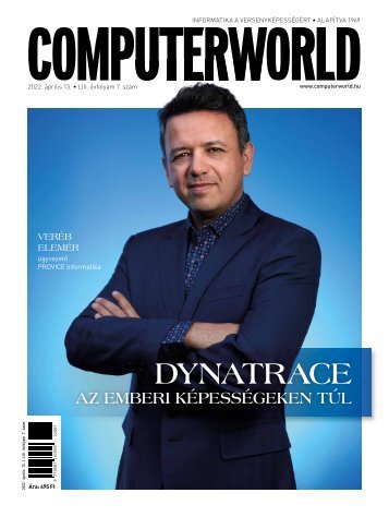 Computerworld magazin 2022.04.13. LIII. évfolyam 07. szám