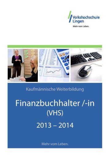 Finanzbuchhalter /-in (VHS) - Volkshochschule Lingen