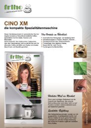 Cino XM - FRIHO Automaten Service