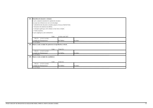 detail estimatif recapitulatif - Medcities