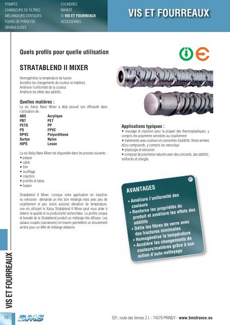 vis et fourreaux - AJ Solutions