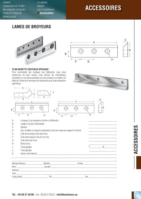 vis et fourreaux - AJ Solutions