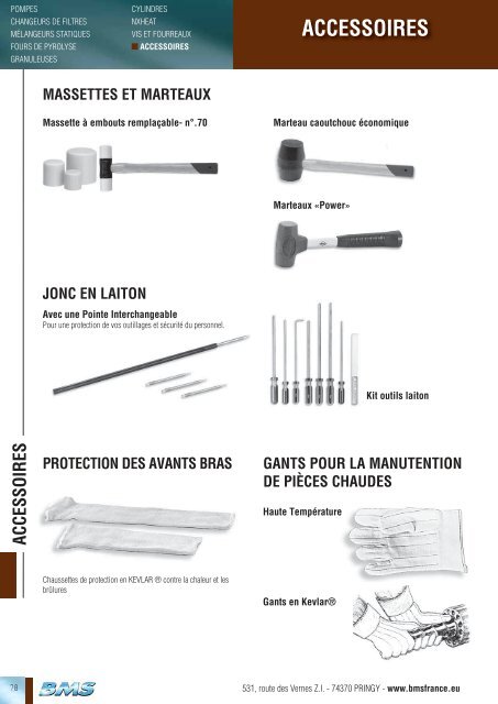 vis et fourreaux - AJ Solutions