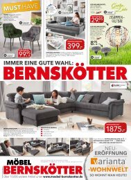 Möbel Bernskötter Prospekt – KW16