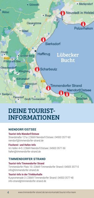 Ostseecardbroschüre Lübecker Bucht 2022-2023