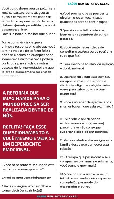 LIVRO - Dependência Emocional Amor ou Prisão afetiva